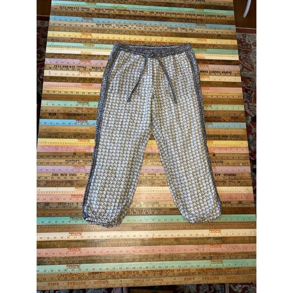 JOIE Soft Joie M Ditsy Floral Boho Festival Pant Elastic Waist Drawstring Hippie - Picture 5 of 13